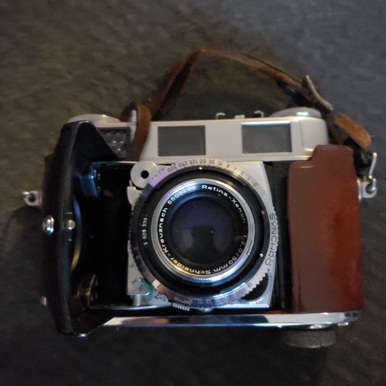 KODAK RETINA IIIc With Case F2/50mm Film