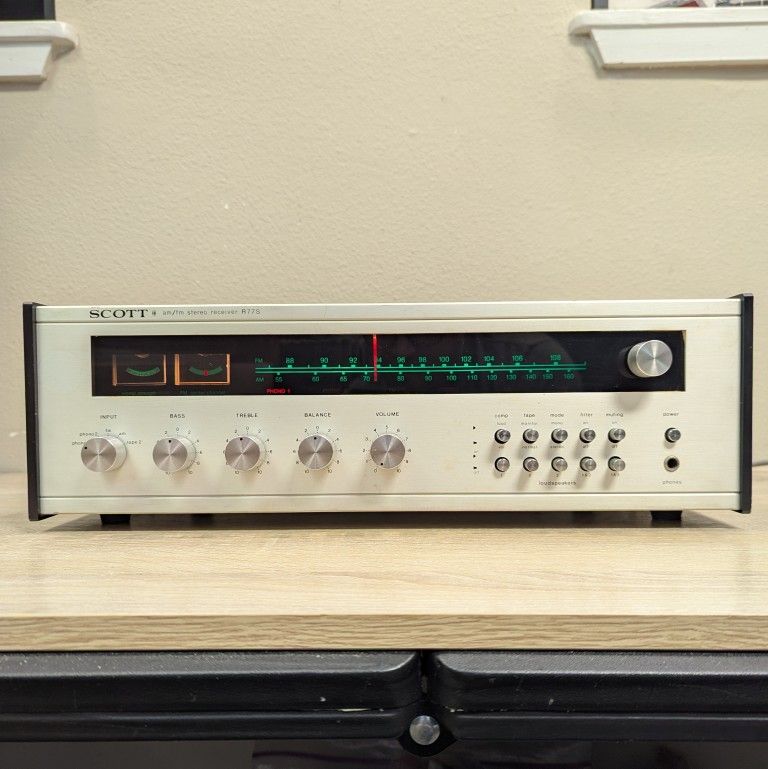 Scott R77S AM/FM Stereo Receiver