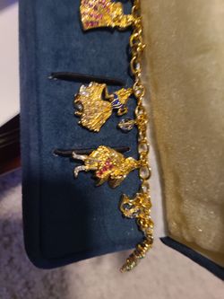 Disney charm bracelet