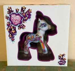 Hasbro My Little Pony MLP G3 Graffiti Pony 2010 SDCC Comic Convention Exclusive Figure