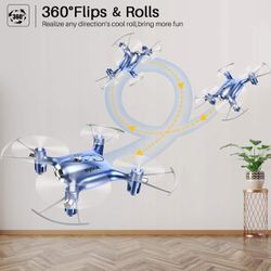 SYMA Mini Drone for Kids X20 Portable Pocket Quadcopter with Altitude Hold 3D Flips Headless Mode