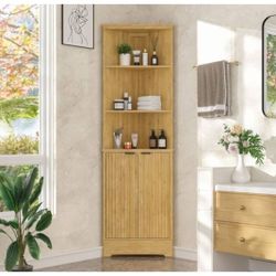 Corner Storage Tall Cabinet