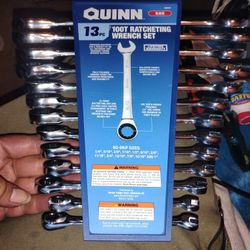 Ratcheting Wrenches 13piece By Quinn 