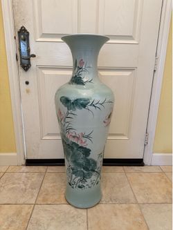 Large Ceramic Floor Vase $200 OBO