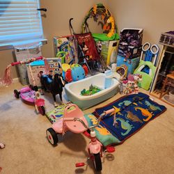 Toy lots - baby, toddler, children