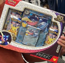 Pokémon TCG Greninja ex Box 30th Celebration
