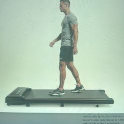 NEW Compact Armless Treadmill. Space-Saving Design for Home & Office | Quiet Under-Desk Walking Pad | 265 Lbs Capacity 