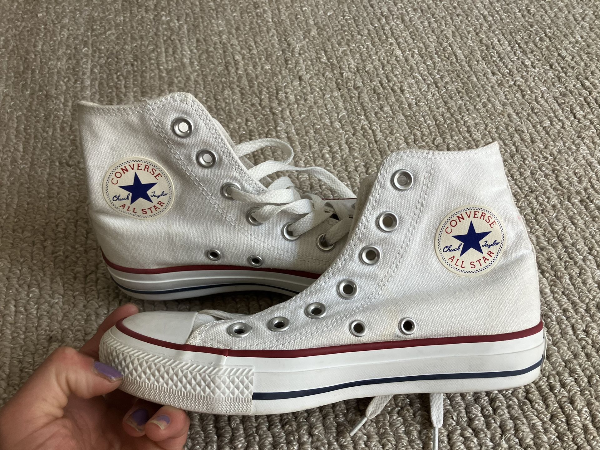 CONVERSE ALL STAR HIGH TOPS SIZE 3