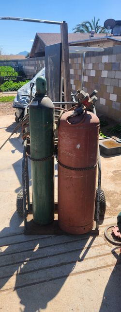Oxy-acetylene Setup 