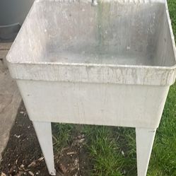 Utility / Mop Sink , Sturdy With Faucet $40