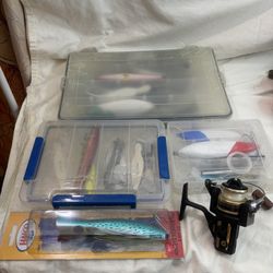 Deep Sea Fishing Tackle + Daiwa Reel Bundle