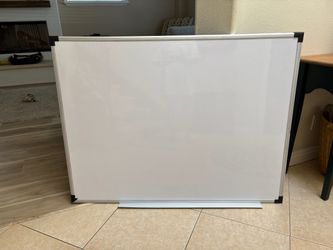 Large Dry Erase Whiteboard with Aluminum Frame
