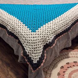 Handmade Crochet Big  Shawl 