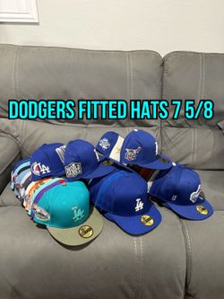 MLB New Era Los Angeles Dodgers Patch And Non Patch 59fifty Size 7 5/8