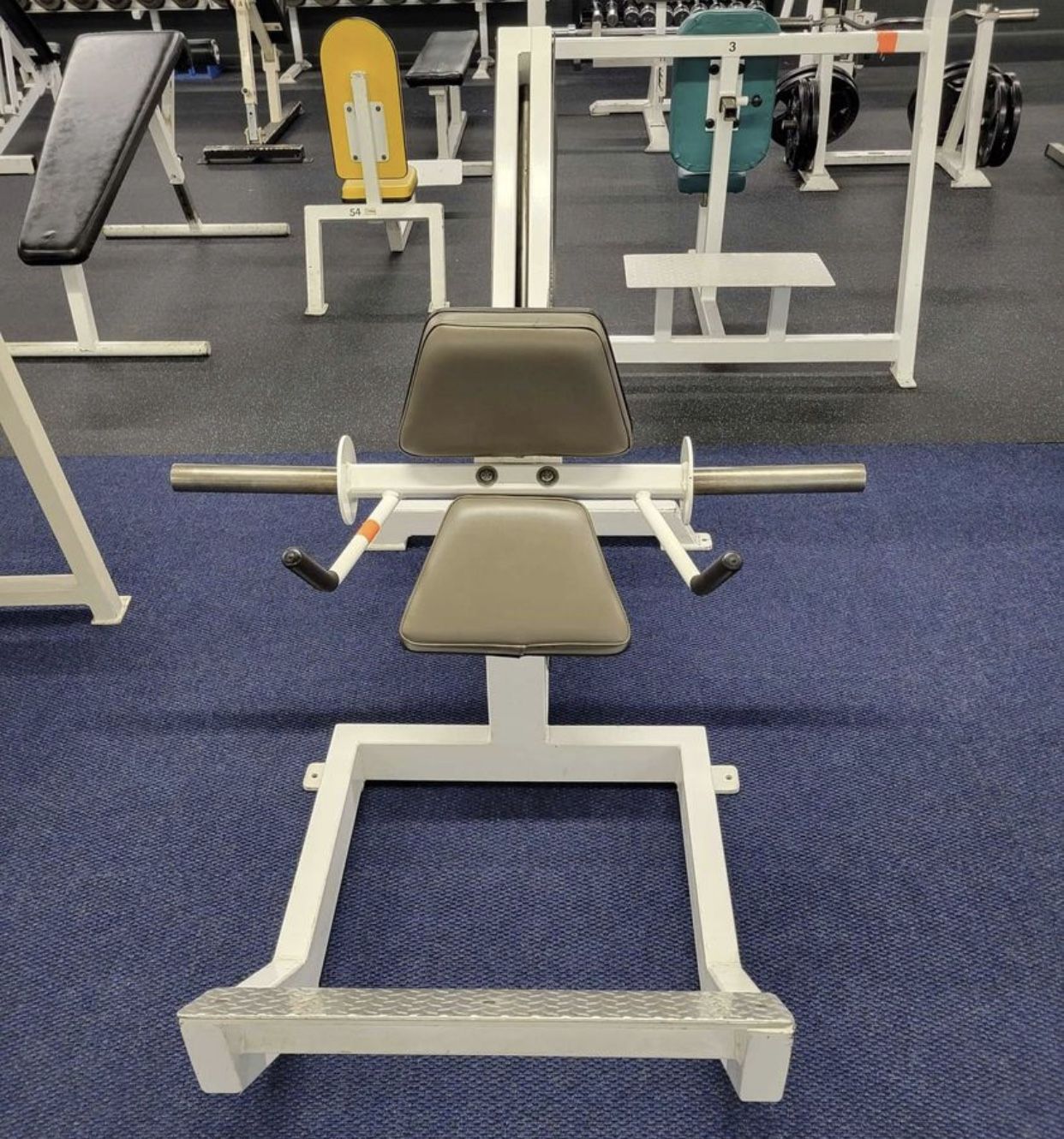 Body Masters Olympic Weight Plate Loaded 45° Seated Calf Raise