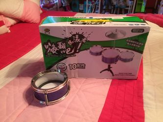 American girl size drum set