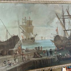 Late 1700s/Early 1800s Maritime Art