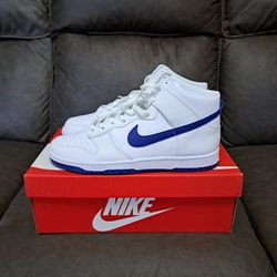 Nike Dunk Hi Retro White Concord 