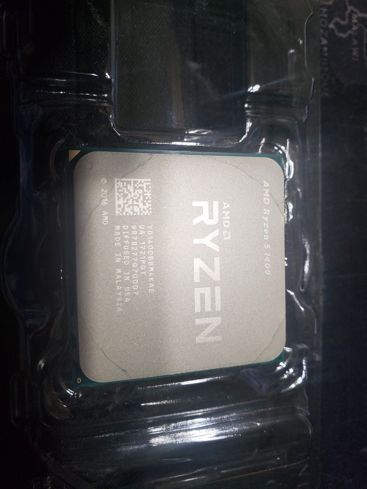 AMD Ryzen 5 1400 3.2ghz Quart Core CPU Socket AM4