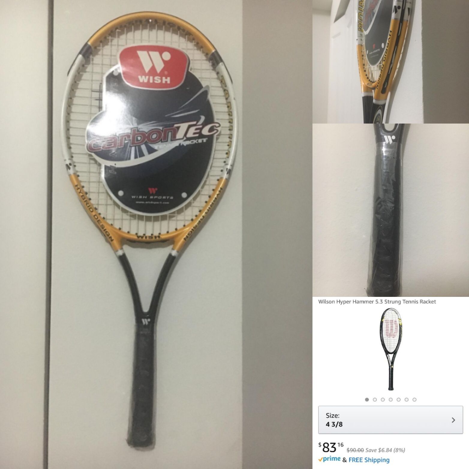 MOVING SALE!!! Carbon Tec Tennis Racket