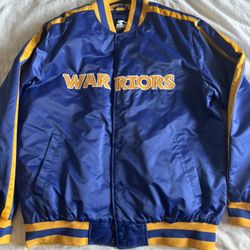 Golden state Warriors STARTER JACKET. Size XL