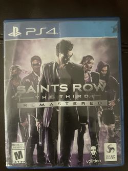 Saints Row The Third Remaster PS4