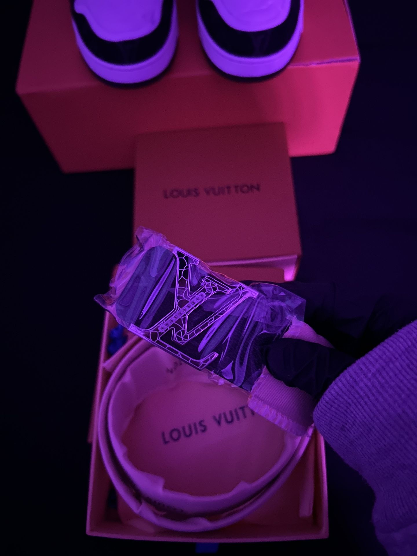 LV Belt | LV initials 32 mm