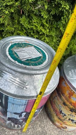 2 milk cans great for home decorating