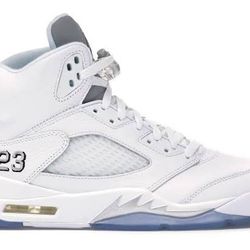 Jordan 5 White Metallic 
