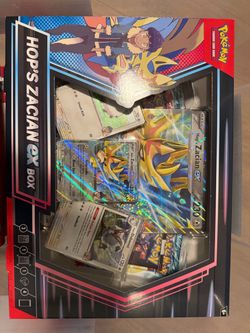 Pokémon TCG Hop's Zacian ex Box
