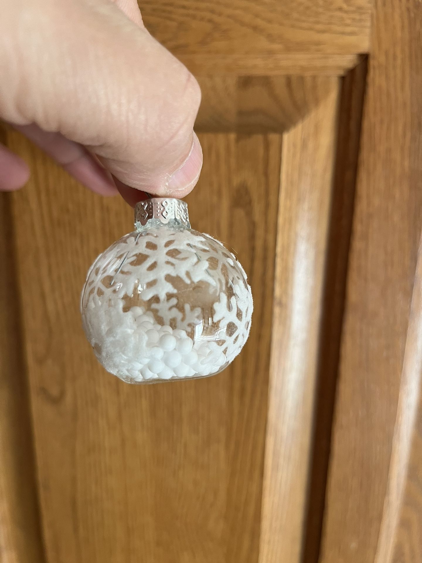 Place Card Snow Globe Holders