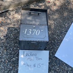 Locking Mailbox With Keys