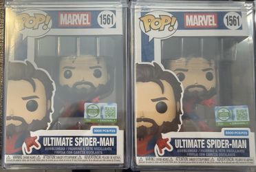 Pop! Ultimate Spider-Man with Pop! Protector