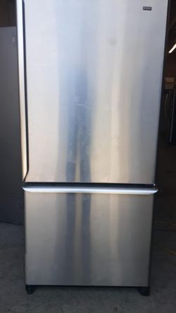 Frigidaire Bottom Freezer Stainless Steel Refrigerator
