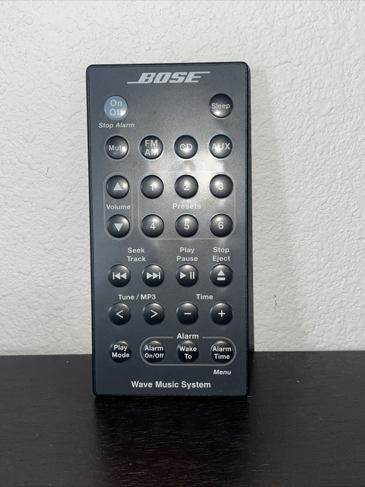 Genuine Bose Wave Music System Remote OEM AWRCC1 AWRCC2 Black / Graphite