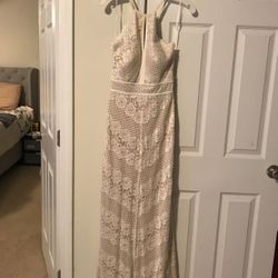 David’s Bridal wedding dress. Size 7. Ivory color