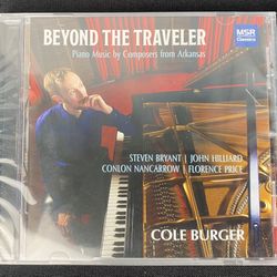 Cole Burger Piano Beyond The Traveler CD Brand New Sealed 2019 MSR MS 1686 Rare