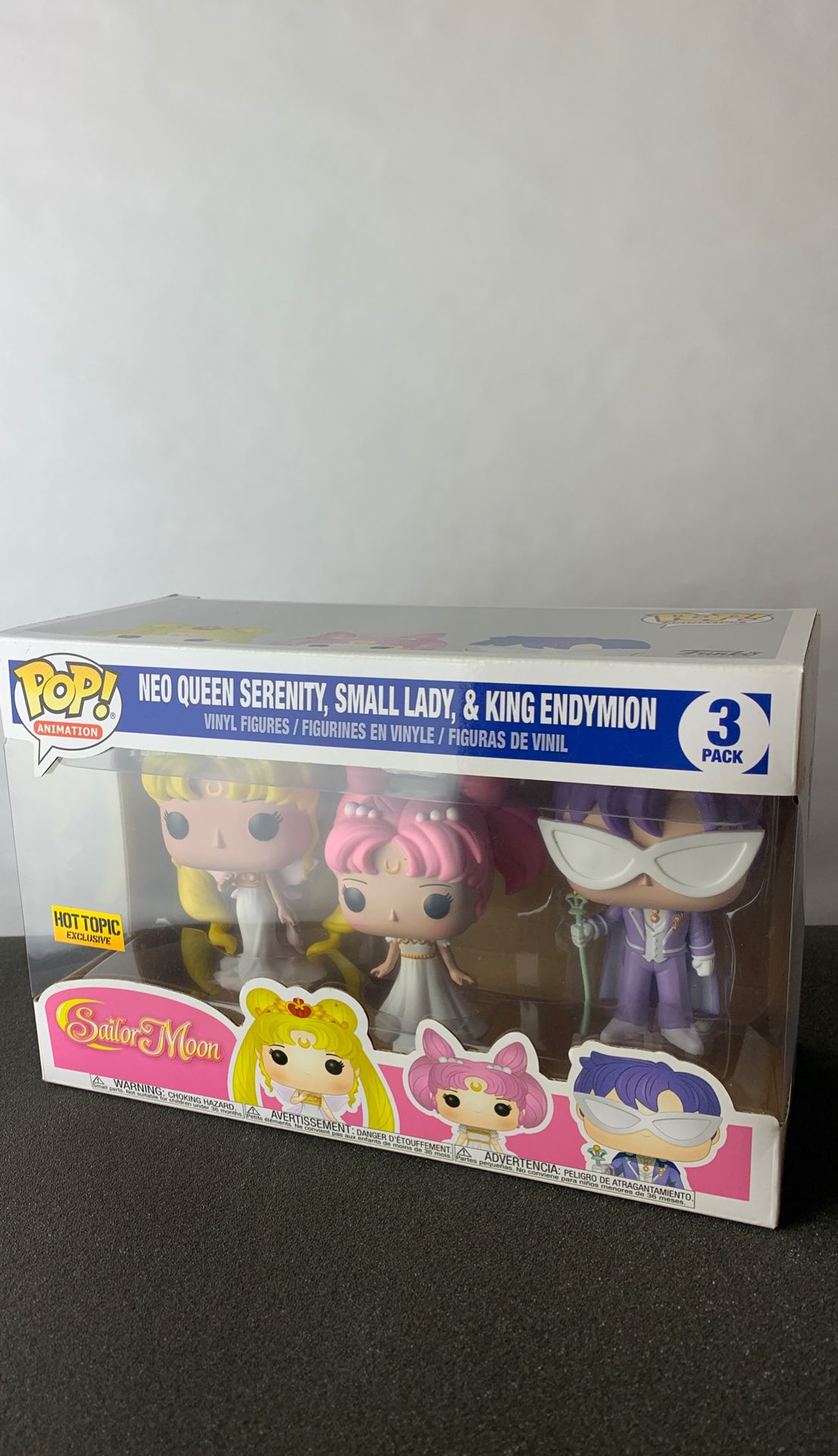 Sailor Moon - 3 Pack Neo Queen Serenity Small Lady King Endymion