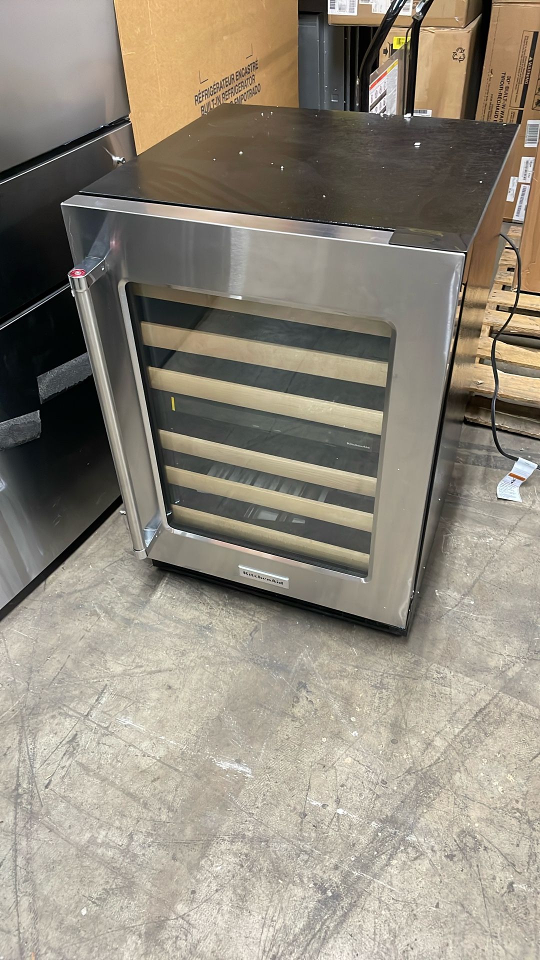 KitchenAid 24 Inch Under-counter Wine Cooler - NEW