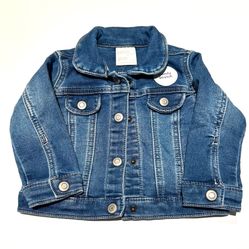 NWT First Impressions Baby Girls Blue Denim Jacket 12 Months