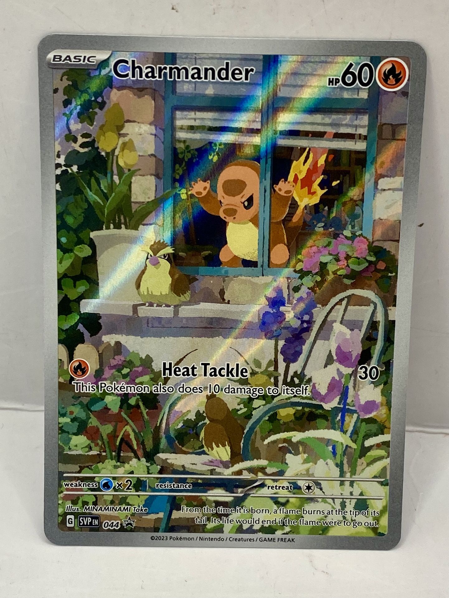 Pokémon TCG Charmander #044 Black Star Promo Scarlet & Violet Full Art Rare Mint