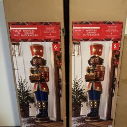 Two 6 foot NutCracker