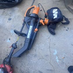 Weed Eater And Lawn Blower
