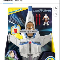 Buzz Lightyear Spaceship With Doll New