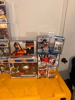 Selling Funko pop and sealed box’s sports card lot!