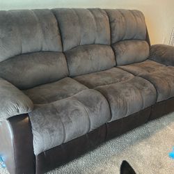 2 Seat Recliner Couch 
