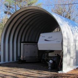 Quonset Hut Steel Carport