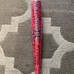 Metalstorm Monster Baseball Bat 34”, 27oz -7, 2 3/4” Barrel Size 