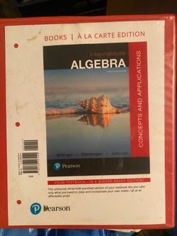 Algebra Book
