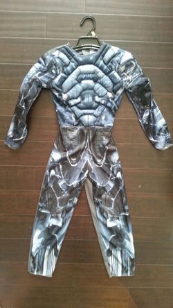 New Transformers Child Boy Iron Hide Classic Muscle Costume Disguise size S (4-6) halloween